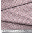 thumbnail image 2 of Soimoi Polyester Crepe Fabric Floral Small Print Sewing Fabric Yard 52 Inch Wide, 2 of 3