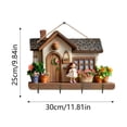 thumbnail image 2 of Decorative Wall Hooks for Home Entryway - Hanging Sign Coat Organizers for Living Room, 2 of 4