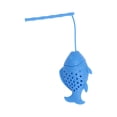 thumbnail image 1 of Bovemsi Chip Clips Silicone Tea Strainers Creative Fish Shape Loose Leaf Tea Infuser With Long Handle Lanyard Reusable Tea Interval Diffuser Tea Cup Filter For Herbal Teaware Brewing Accessorie, 1 of 8