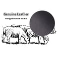 thumbnail image 3 of Adjustable Size Men Genuine Leather Hat Autumn Winter Warm Hats For Men Flat Cap, 3 of 6