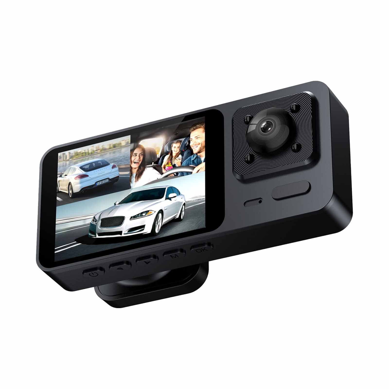 Kieccall Dash Cam Front & Inside 1080P FHD - IR Night Vision Car Camera With WiFi APP Control, Compact Design For Discreet In-Car Surveillance