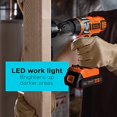 thumbnail image 4 of Black & Decker 20-Volt MAX Lithium-Ion Drill/Driver, 4 of 5