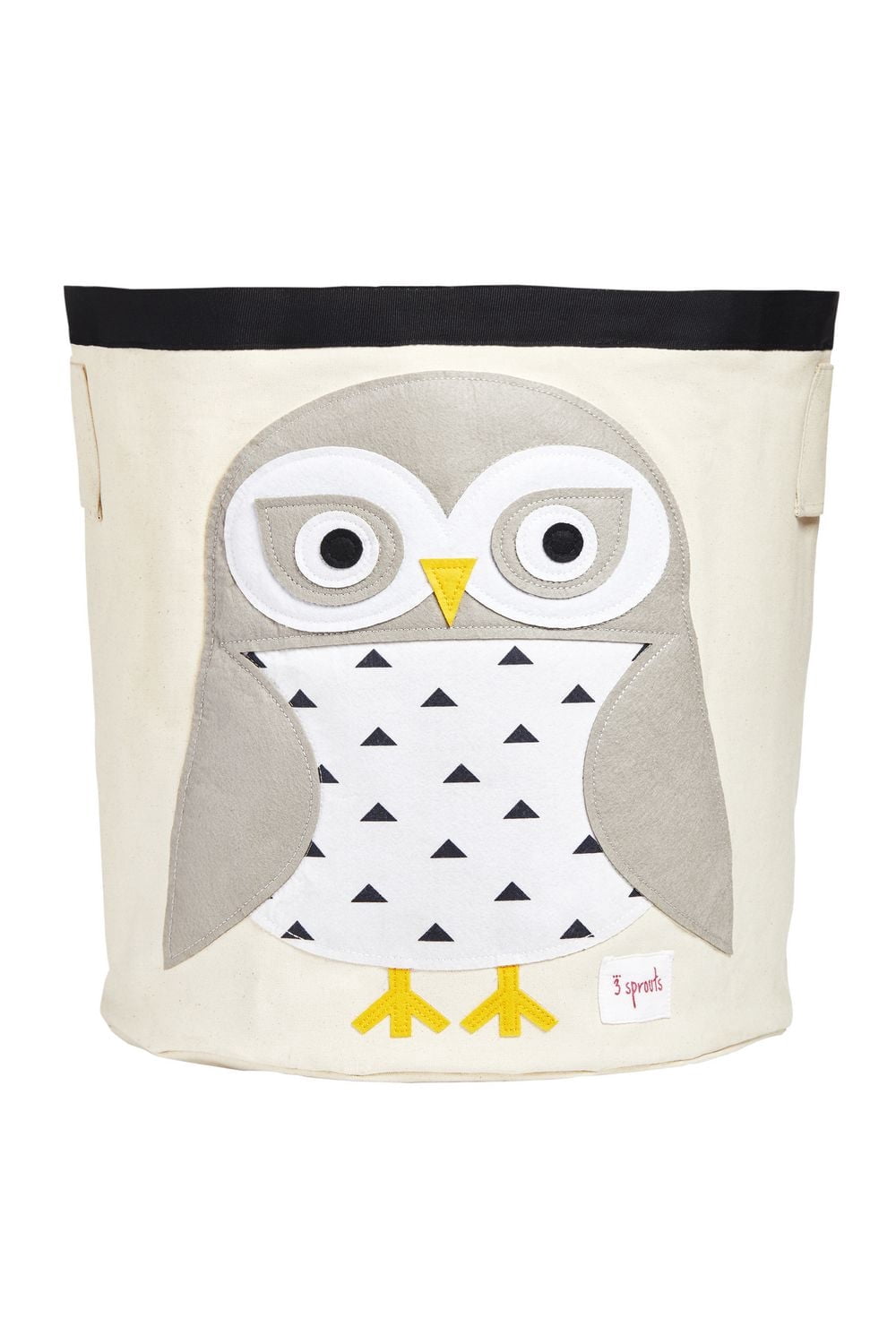 3 Sprouts Storage Bin - Snowy Owl