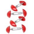 thumbnail image 1 of Miangastore 4pcs Mini Adjustable Shoe Stretchers Shapers Width Extenders Shoe Tree Stretcher Boot Holder Red, 1 of 8