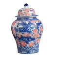 thumbnail image 3 of Abbracc Ginger Jar 1300ml Chinese Display Tea Canister for Dining Table Gift Kitchen dragon, 3 of 9