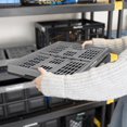 thumbnail image 2 of CleverMade Collapsible Grated Utility Crate, 8 Gal, 2 of 8