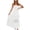 White, variant on Birdeem Womens Summer Casual Beach Tube Top Sleeveless Solid Lace Dress