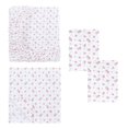 thumbnail image 2 of Amrapur Microfiber Sheet Set | Luxuriously Soft 100% Microfiber Rose Printed Bed Sheet Set with Deep Pocket Fitted Sheet, Flat Sh, 2 of 8