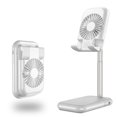 thumbnail image 1 of Youkk Support de Bureau de Téléphone Intelligent Réglable avec Ventilateur de Refroidissement USB Support de Téléphone Pliable Support de Téléphone Intelligent N ° 2, 1 of 6