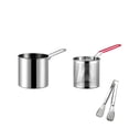 thumbnail image 2 of Uuiauoio Mini Deep Fryer with Basket,Stainless Steel Small Electric Fryer,Multi-functional Hot Oil Cooker for Home Kitchen,Safe & Easy to Use, for Frying Chicken Wings, French Fries, Donuts, and Fish, 2 of 7
