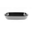 thumbnail image 1 of Plateau Gris Borosilicate 35X22X5 Cm, 1 of 4