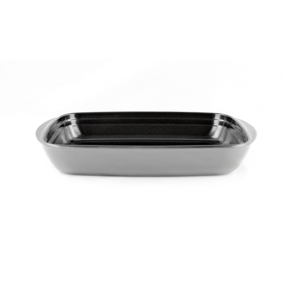 Vitrinor Borosilicate Grey Rectangular Tray 35X22X5 Cm (2,6L)