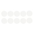thumbnail image 3 of 10pcs Plat Clair Rond Montre Plate Partie Minérale 28mm - 29.5mm, 3 of 8