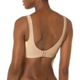 thumbnail image 2 of Bali Womens Comfort Revolution Smart Size Wirefree Bra, L, Almond Aztec, 2 of 2