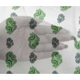 thumbnail image 5 of oneOone Viscose Chiffon Green Fabric Block Sewing Craft Projects Fabric Prints By Yard 42 Inch Wide, 5 of 5