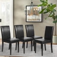 thumbnail image 2 of FDW Dining Chairs Set of 4 Dining Side Chairs for Home Kitchen Living Room, Black (Set of 4), 2 of 7