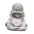 thumbnail image 3 of LNGOOR Statue de Bouddha Antique Assise pour Table Intérieure, 3 of 9