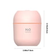 thumbnail image 3 of Dvkptbk Humidifier,Usb Rechargeable Humidifier Home Office Desk Humidifier Bedroom Hydration Meter Portable Humidifier, 3 of 6