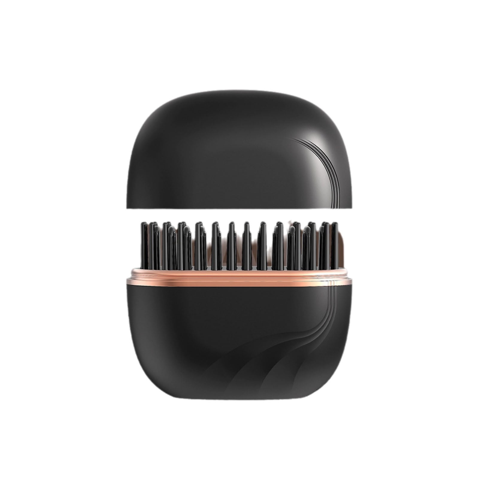 Cagogo Wireless Hair Straightener Brush, Cordless Straightening Brush for Women Men, Mini Portable Hair Styler for Travel, No Damage Heat Styling Comb for Curling Straightening Home Use