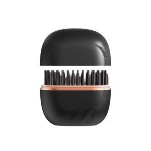 Cagogo Wireless Hair Straightener Brush, Cordless Straightening Brush for Women Men, Mini Portable Hair Styler for Travel, No Damage Heat Styling Comb for Curling Straightening Home Use