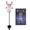 Pink, variant on Qiopertar Solar Garden Lights Outdoor, Waterproof Pole Light for Villa Patio Decoration, Memorial Grave Light for Garden Pathway