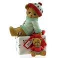 thumbnail image 1 of Cherished Teddies Collection Bear Sitting On Present Figurine, 1 of 3