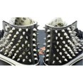 thumbnail image 2 of Abody Silver Rivets Cone Shape Spikes Screwback Studs DIY Craft Cool Punk Metal Fixing Tool Kit for Belts Jackets Leather Crafts and Repairing Decorating Product, 2 of 6