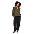 thumbnail image 2 of George Women's Ruffled Long-Sleeve Top, 2 of 6