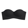 thumbnail image 4 of RKSTN Bras for Women Traceless Comfortable No Steel Ring Removable shoulder strap Convertible Bras Solid Color Breathable Gathering Push up Strapless Bras, 4 of 4