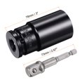 thumbnail image 2 of Unique Bargains Socket Accessory Set, 30mm Deep Socket 1/4' Hex Shank Impact Adapter with 1/2' Drive, 2 of 5