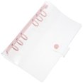 thumbnail image 3 of Binder Cover Snap Button Lock Binder Transparent Notebook Cover Refillable Notebook Shell, 3 of 9