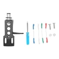 thumbnail image 1 of Phono Stylus Holder, Universal HiFi Plug And Play Phonograph Head Stylus Holder Headshell Mount  For  Black, 1 of 8