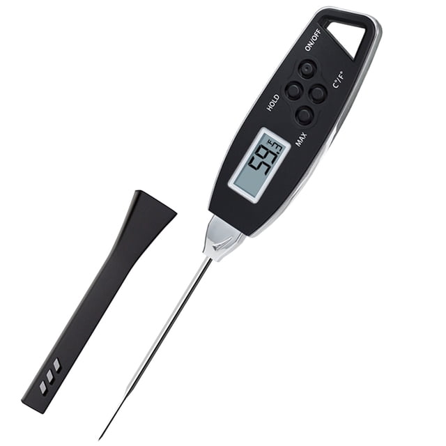 Yeacher Thermomètre Alimentaire Numérique Rétroéclairé Lecture Instantanée Thermomètre à Viande Barbecue BBQ Gril Fumoir Thermomètre Cuisson Pâtisserie Four Thermomètre