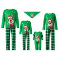 thumbnail image 1 of Pyjamas de Noël Assortis pour la Famille Ensemble Haut et Pantalon de Fête Pyjama, 1 of 10