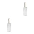 thumbnail image 4 of QualitChoice Bouteille de Parfum en Plastique Transparent Portable 80ml Vide Petite Pulvérisation Transparente 60ml 2Ensemble, 4 of 6