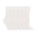 thumbnail image 1 of Gentle Grip - 6 Pairs Ladies Gentle Grip Non Elastic Crew Socks, 1 of 2