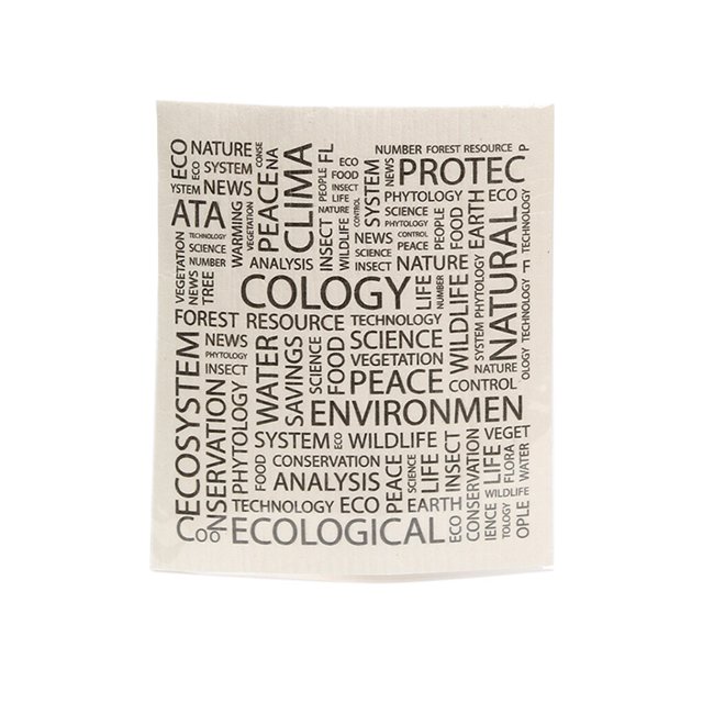 Kitchen Cleaning Cloth Bowls Washing Towel Dishes Wash Rag Kitchens Tools Household Absorbent Dish Cloths with Lovely Patterns English letter