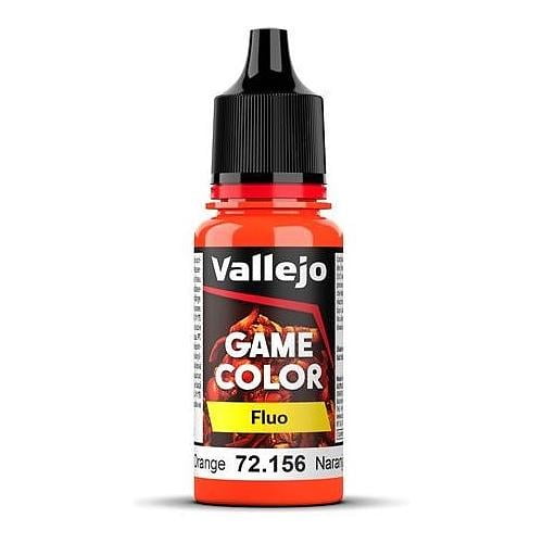 Game Color: Fluorescent Orange (72.156) Plastic Model Kit Paint