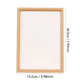 thumbnail image 2 of Versatile Wooden Inclined Display Frame for Hanging and Desktop Placement to Showcase Your Photos and Posters, 2 of 6
