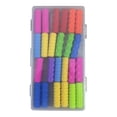 thumbnail image 1 of Rubber Texture Pencil Grips For Kids: Suitable For & Anxiety Correct Grip And Improve Focus Multi Color Set Comfortable School, 1 of 1