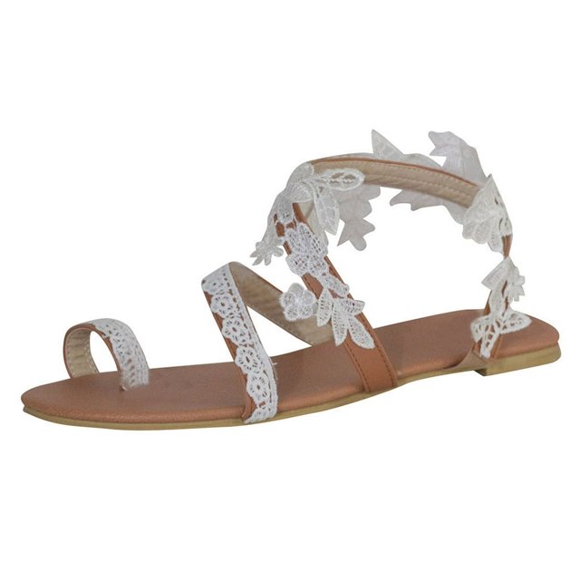 Summer Sandals For Women Slip-On Flat Shoe Female Open Toe Slip-On Beach Slipper