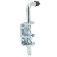 thumbnail image 3 of 12x171mm RV Trailer Gate Spring Loaded Latch Pin Barrel Bolt Carbon Steel Galvanized for Chest Door Container Cabinet, 3 of 14