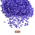 thumbnail image 2 of Unique Bargains Blue Irregular Metallic Chunky Glitter Glass Stone, 20g, 2 of 5