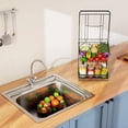 thumbnail image 2 of Bdday Storage Containers 3 Tier Fruit Basket Fruit Bowl Kitchen Countertop Fruit and Vegetable Mini Storage Basket Hanging Basket Stand for Kitchen Organizer Kitchen Storage Containers, 2 of 6