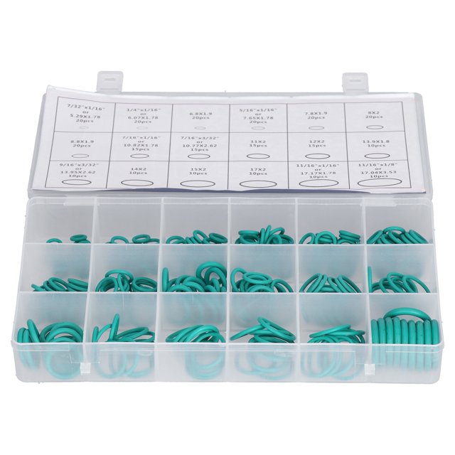 Rubber O Rings,270Pcs O Rings Seal O Ring Grommets O Rings Remarkable Clarity
