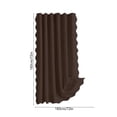 thumbnail image 3 of Large Waterproof Polyester Shower Curtain with Rustproof Grommets, 70.87x78 inches, Multiple Colors, Easy to Install and Clean, 3 of 6