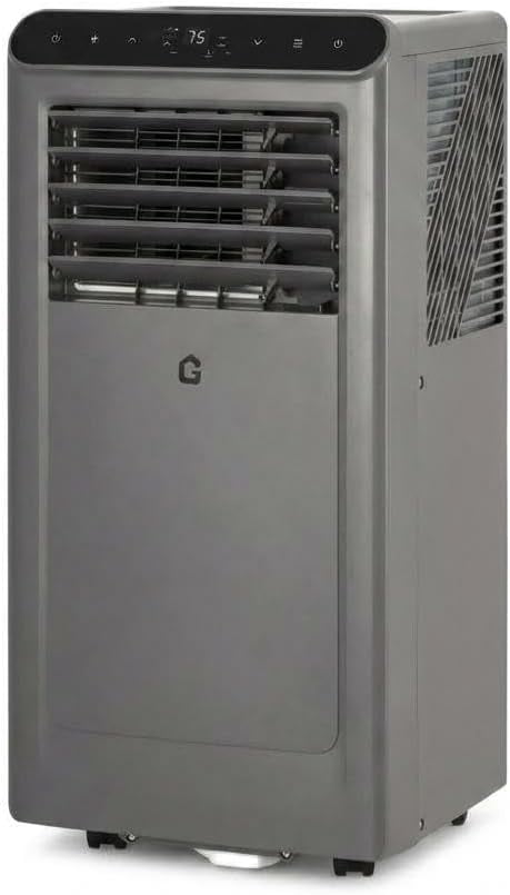 10000 BTU Portable Air Conditioner, 3-in-1 AC Unit with Dehumidifier and Fan, LED Display, Remote, 24H Timer, Window Kit, for Rooms Up to 450 Sq. Ft.