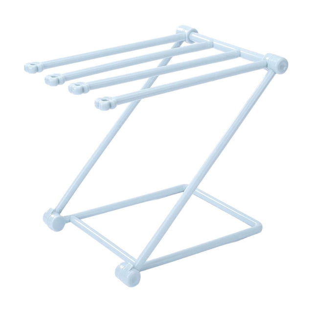 Storage Rack Folding Fabric Vertical Light Kitchen Countertop Kitchen Cloth And Support For Towels For Efficient Organization Space Saving