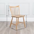 thumbnail image 2 of Vincent Chaise Latérale Moderne Classique de Qualité Contractuelle Windsor (Ensemble de 2), 2 of 4