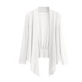 thumbnail image 1 of vdgthytj Womens Cardigan Lightweight Long Sleeve Open Front Mesh Tops Plus Size Casual Solid Color Cardigan, 1 of 3